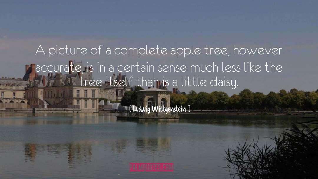 Apple Tree quotes by Ludwig Wittgenstein