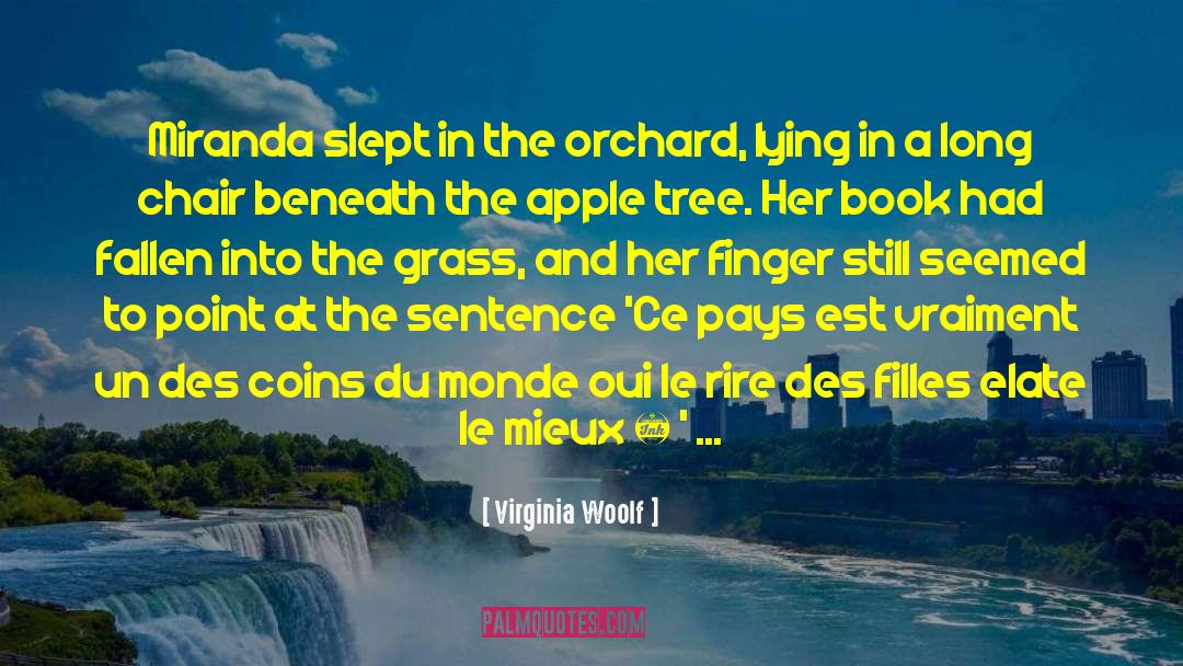 Apple Tree quotes by Virginia Woolf