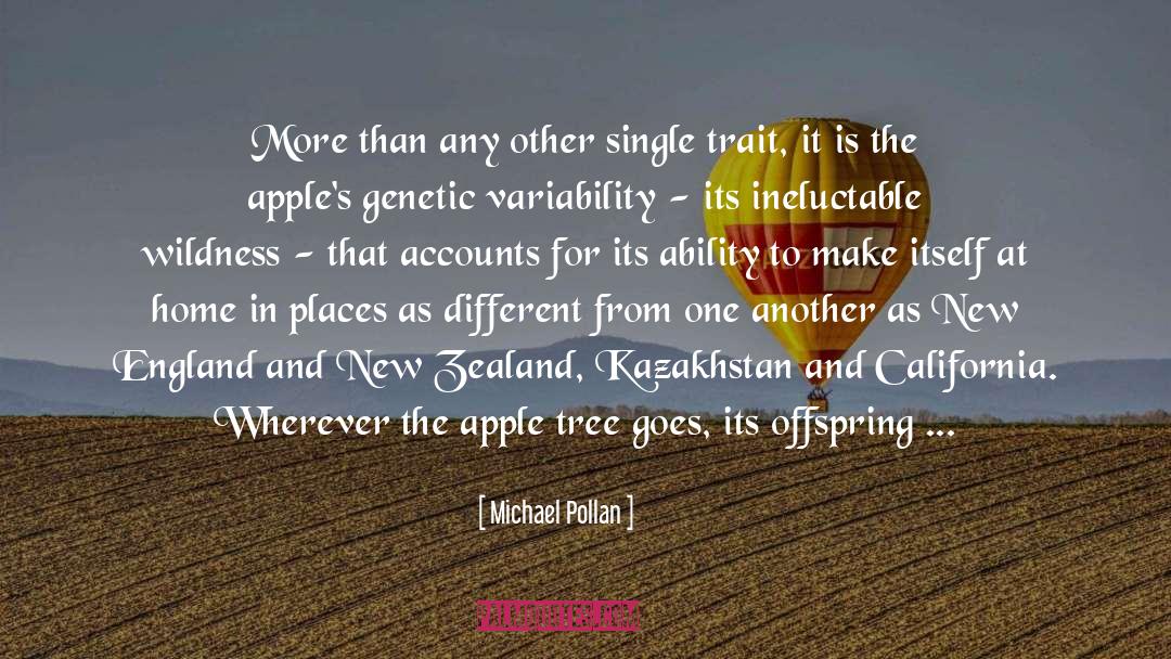 Apple Tree quotes by Michael Pollan