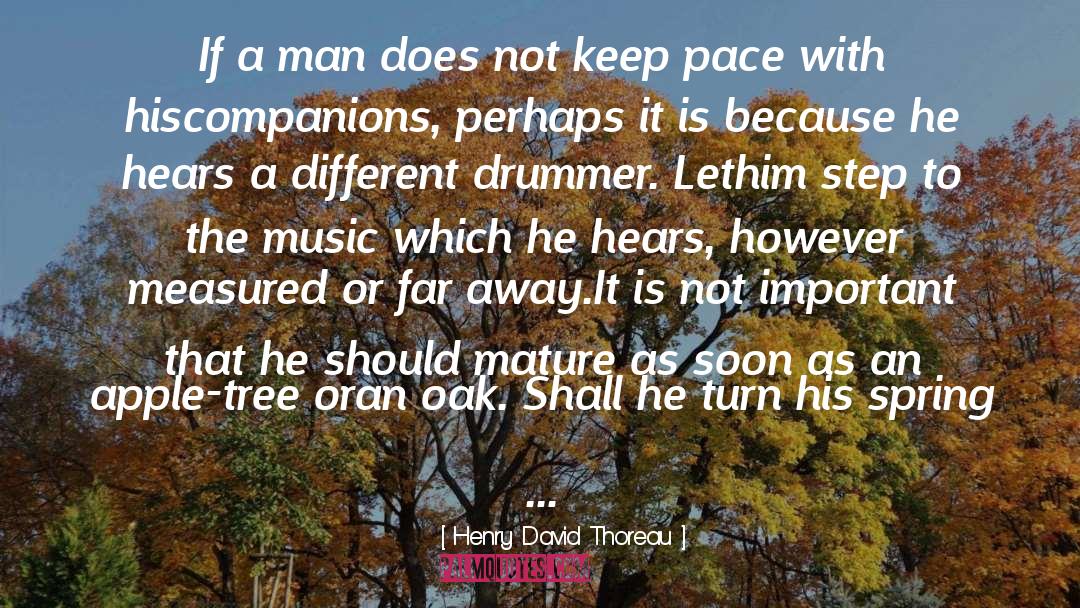 Apple Tree quotes by Henry David Thoreau