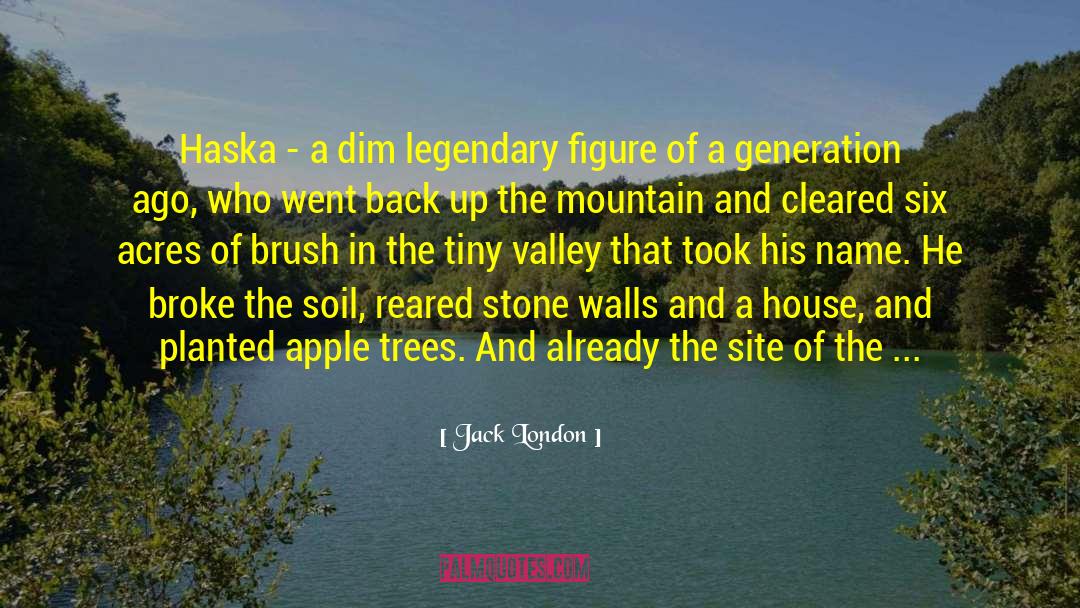 Apple Trees quotes by Jack London