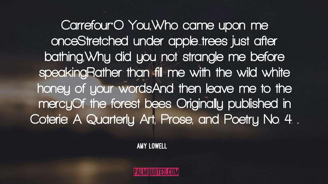 Apple Trees quotes by Amy Lowell