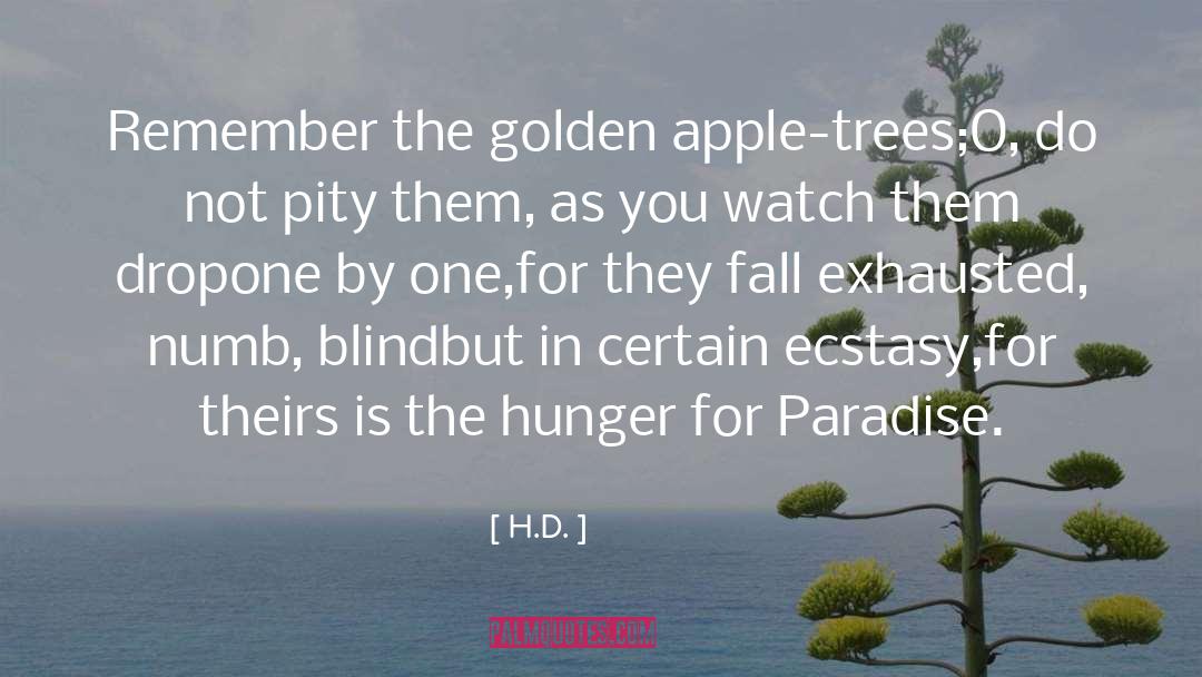 Apple Trees quotes by H.D.