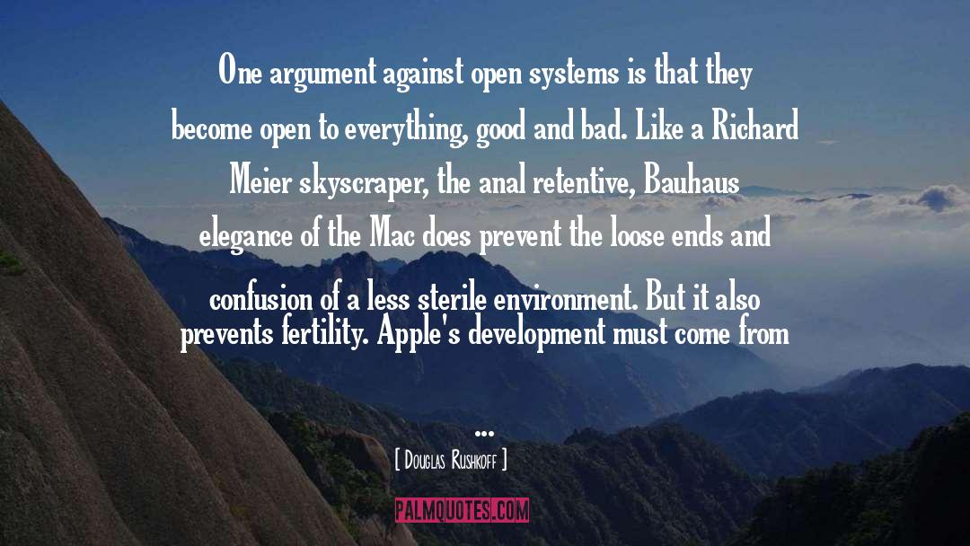 Apple Vs Microsoft quotes by Douglas Rushkoff