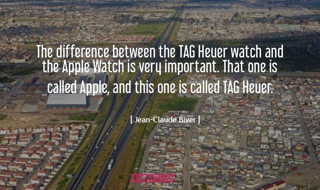 Apple Watch quotes by Jean-Claude Biver