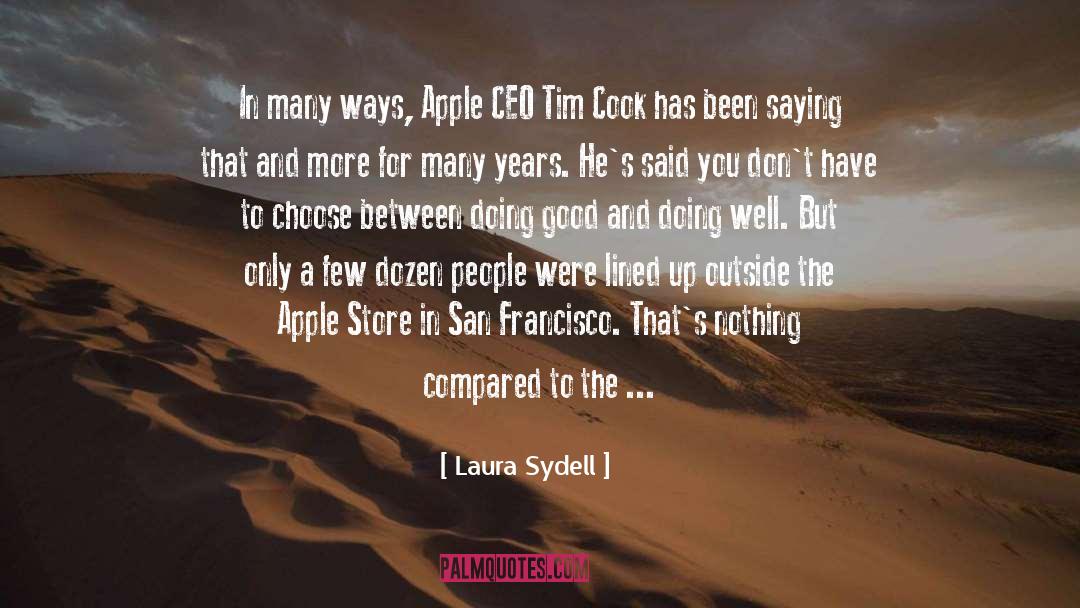 Apples quotes by Laura Sydell