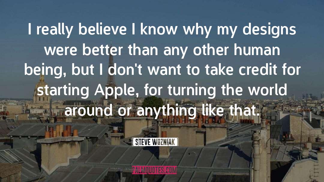 Apples quotes by Steve Wozniak