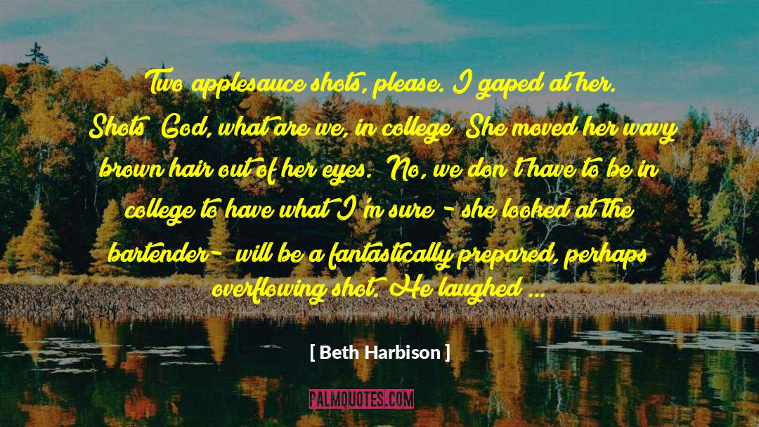 Applesauce quotes by Beth Harbison