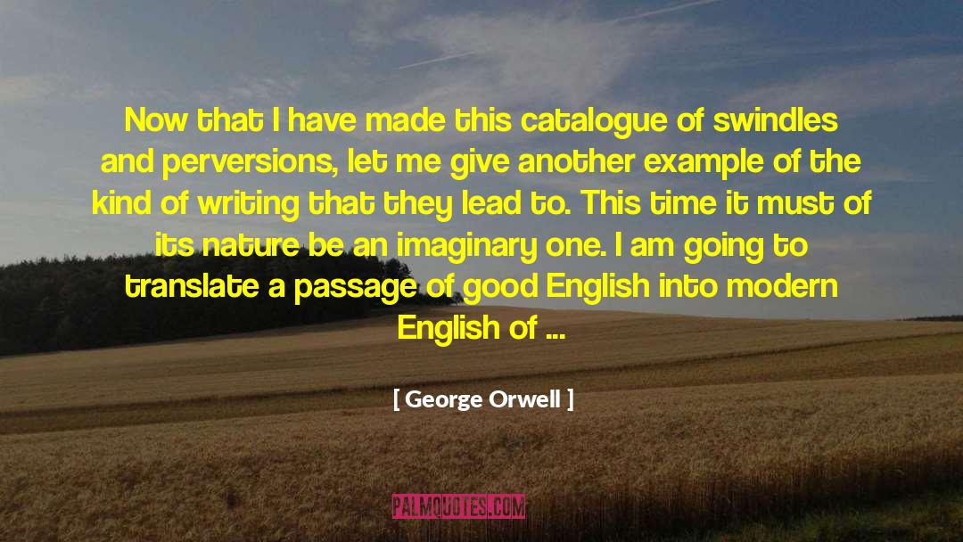 Appleseeds Catalogue quotes by George Orwell