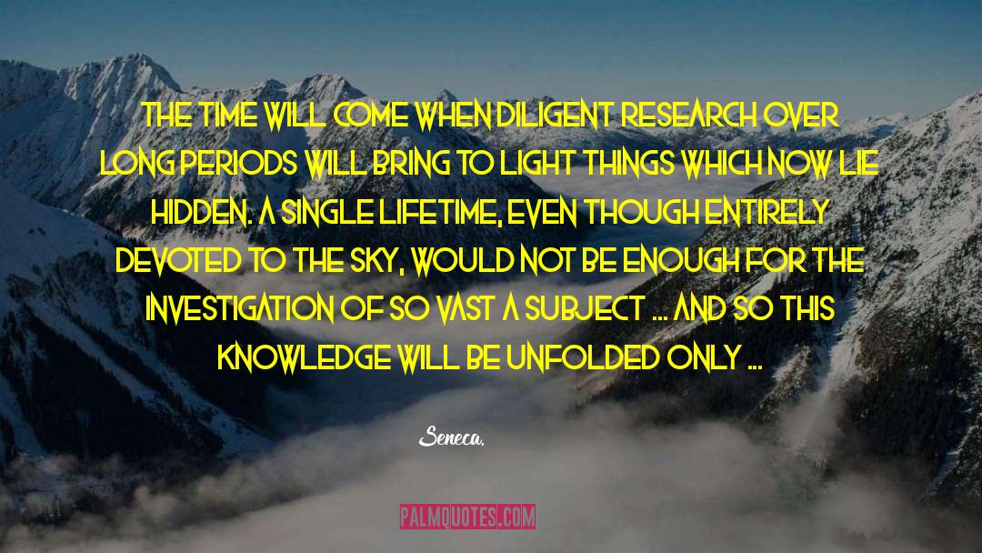 Applications Of Science quotes by Seneca.