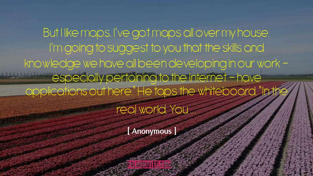 Applications quotes by Anonymous