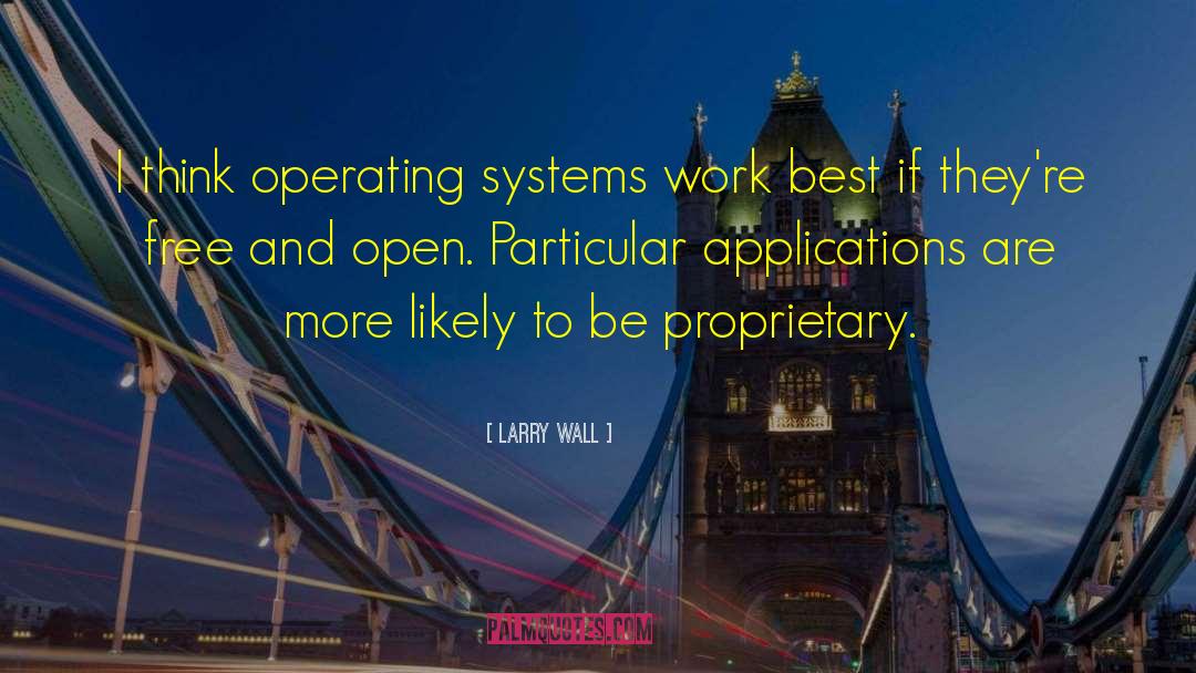 Applications quotes by Larry Wall