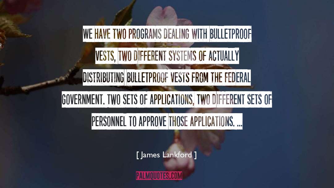 Applications quotes by James Lankford