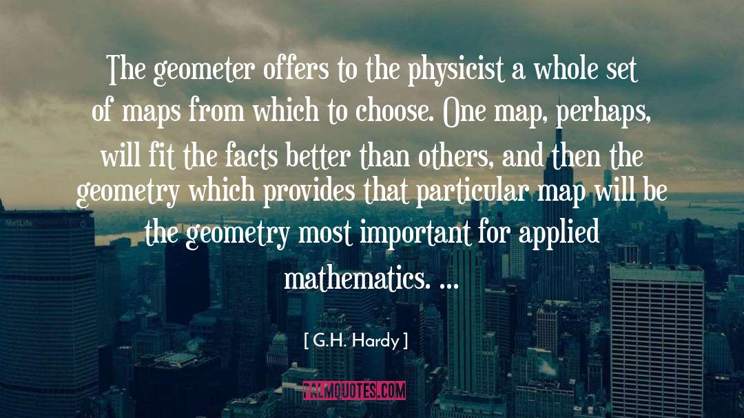 Applied Mathematics quotes by G.H. Hardy