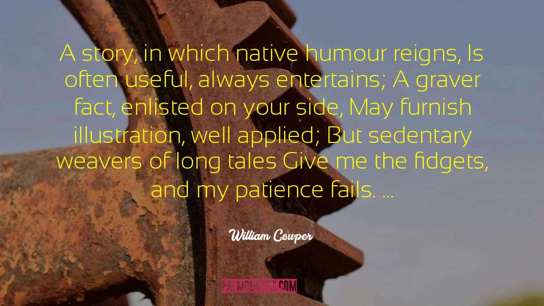 Applied Psychology quotes by William Cowper