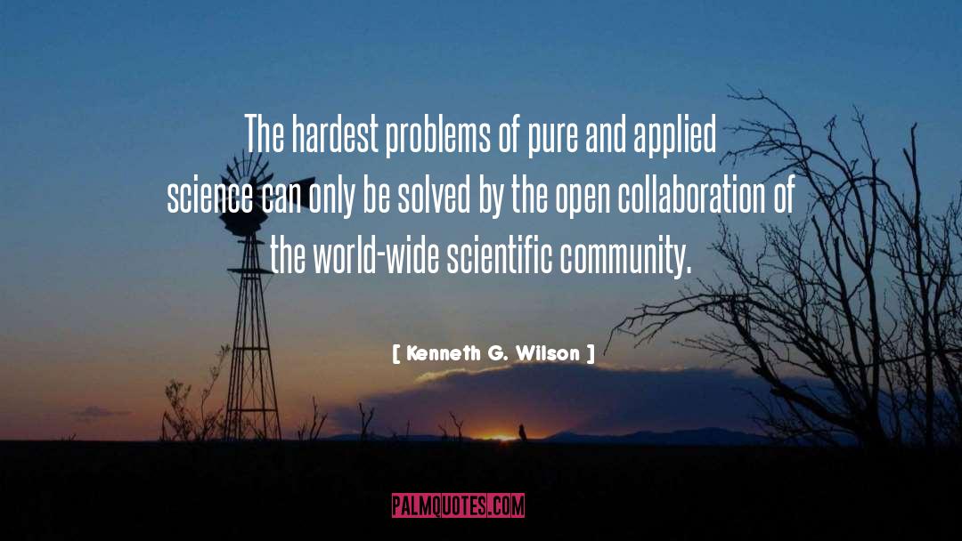 Applied Science quotes by Kenneth G. Wilson