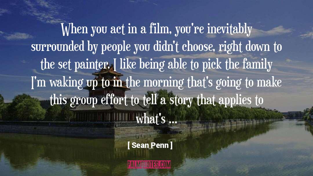 Applies quotes by Sean Penn