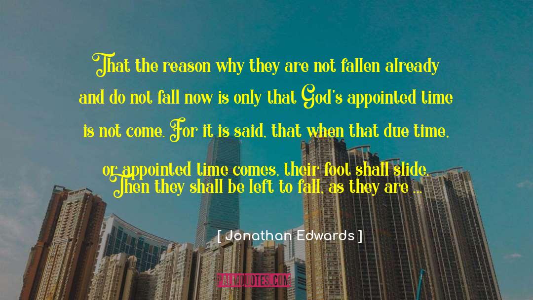 Appointed quotes by Jonathan Edwards