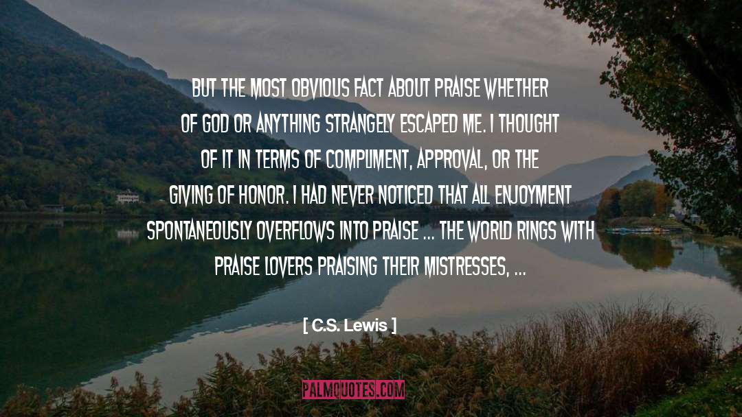 Appointed quotes by C.S. Lewis