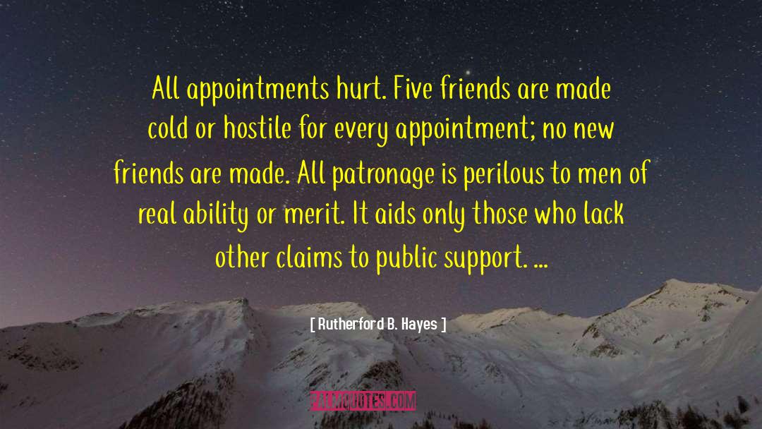 Appointment Of Judges quotes by Rutherford B. Hayes