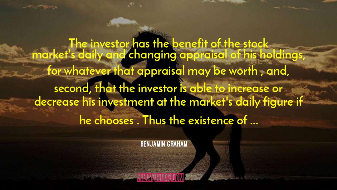 Appraisal quotes by Benjamin Graham