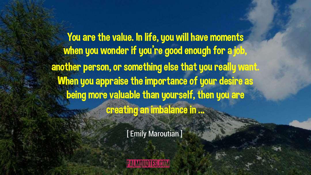 Appraise quotes by Emily Maroutian