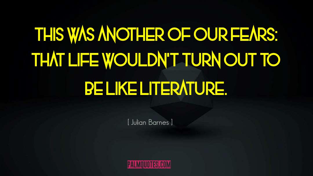 Appreciate Life quotes by Julian Barnes