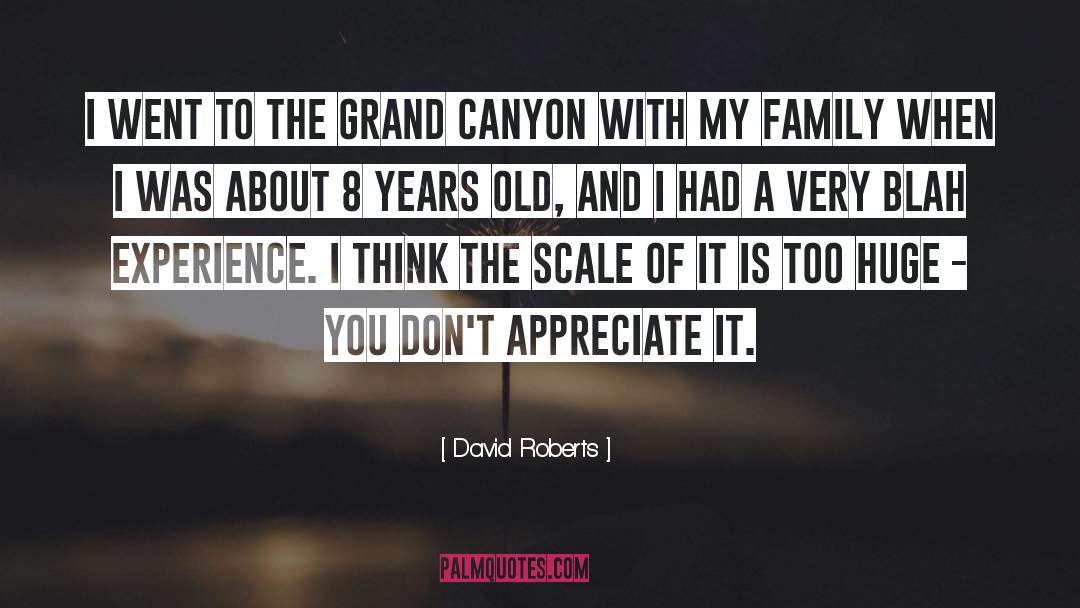 Appreciate Me quotes by David Roberts