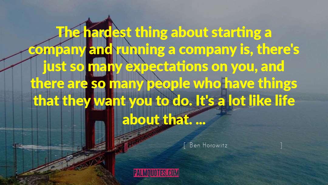 Appreciate The Things quotes by Ben Horowitz