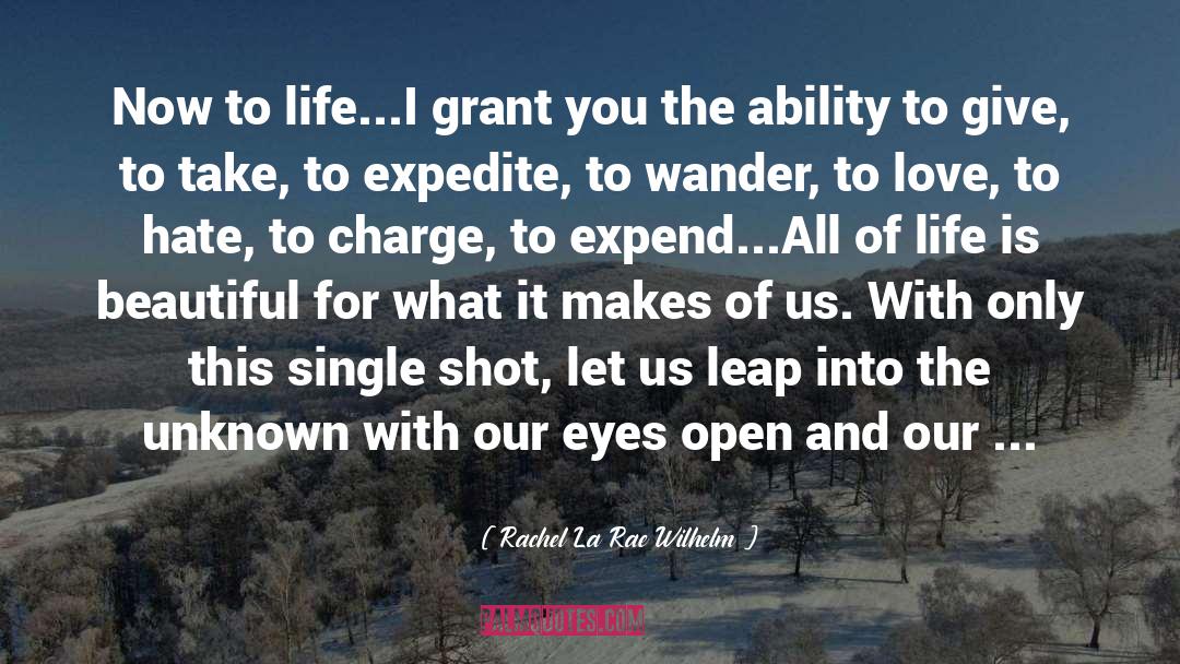 Appreciate This Beautiful Life quotes by Rachel La Rae Wilhelm