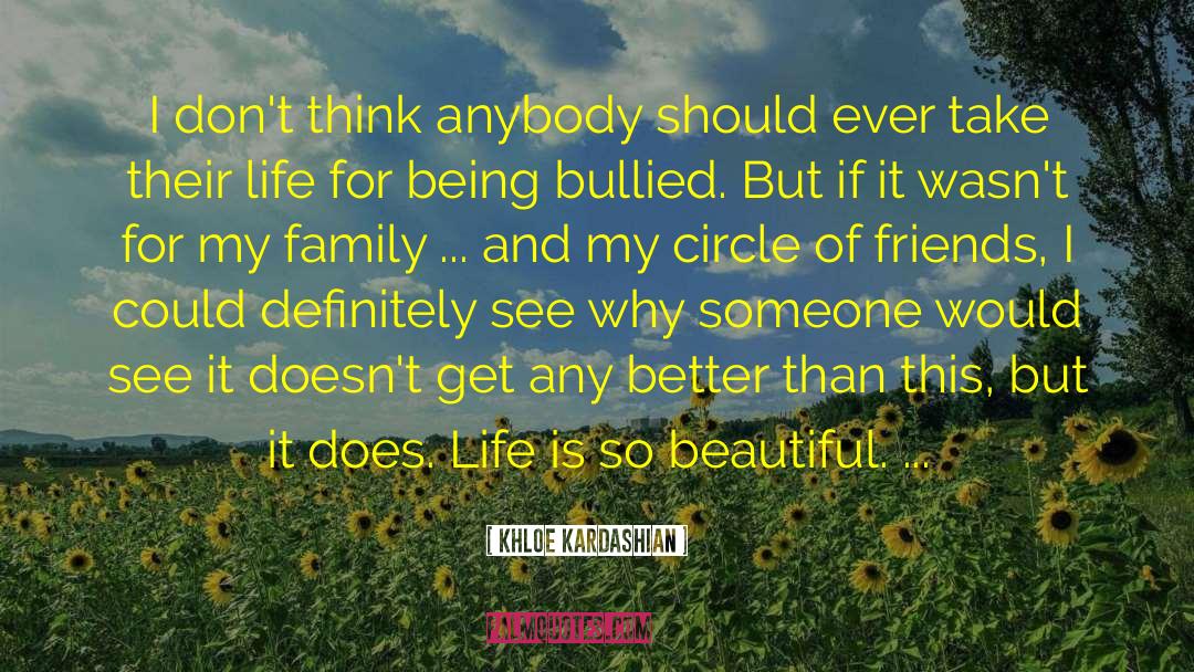 Appreciate This Beautiful Life quotes by Khloe Kardashian