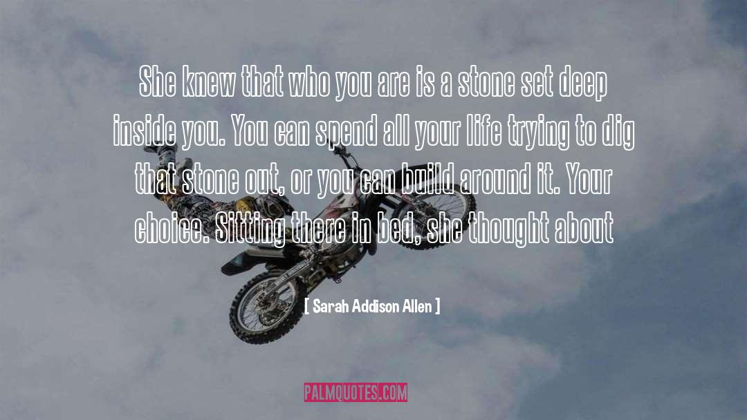 Appreciate Your Life quotes by Sarah Addison Allen
