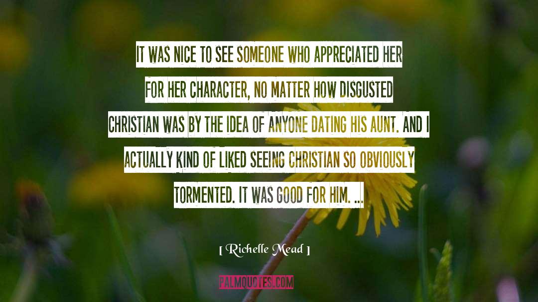 Appreciated quotes by Richelle Mead