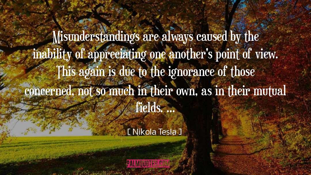 Appreciating quotes by Nikola Tesla
