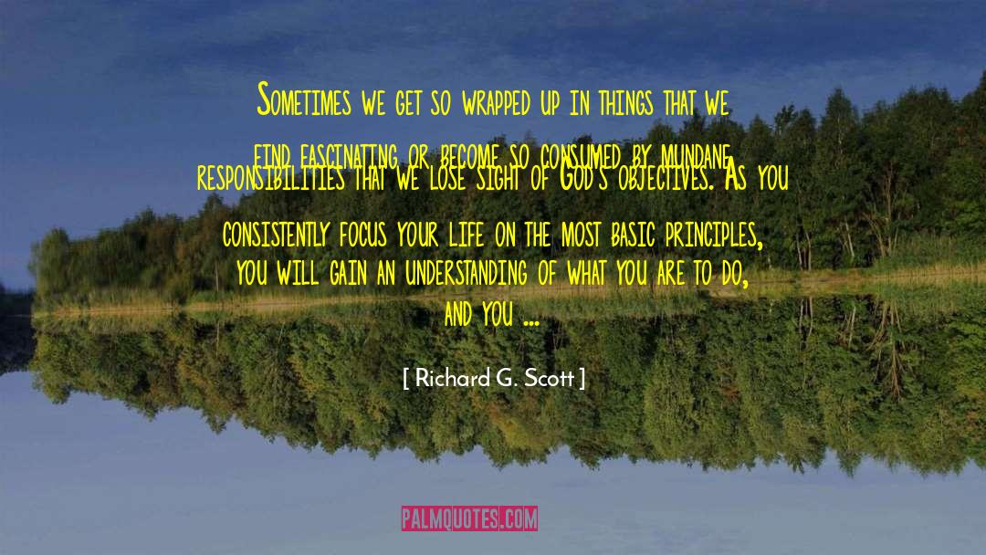 Appreciating Your Life quotes by Richard G. Scott