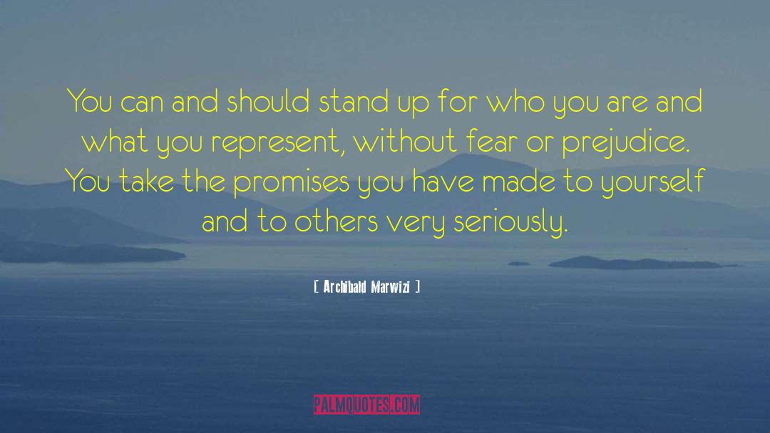 Appreciating Yourself And Others quotes by Archibald Marwizi