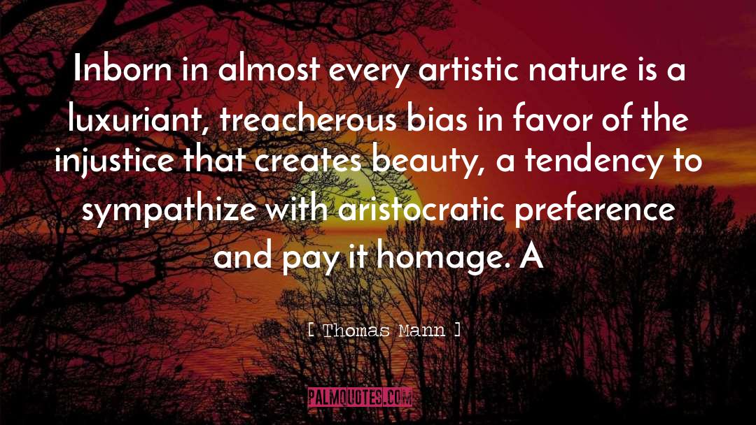 Appreciation Of Nature quotes by Thomas Mann