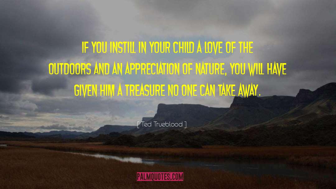 Appreciation Of Nature quotes by Ted Trueblood