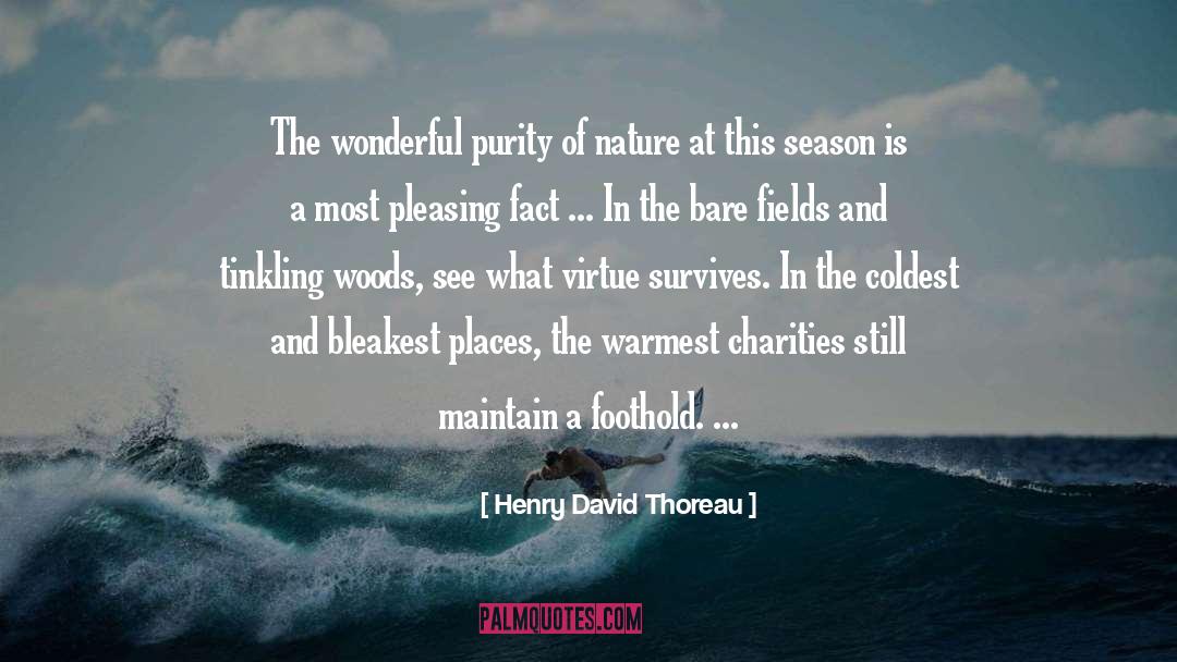 Appreciation Of Nature quotes by Henry David Thoreau