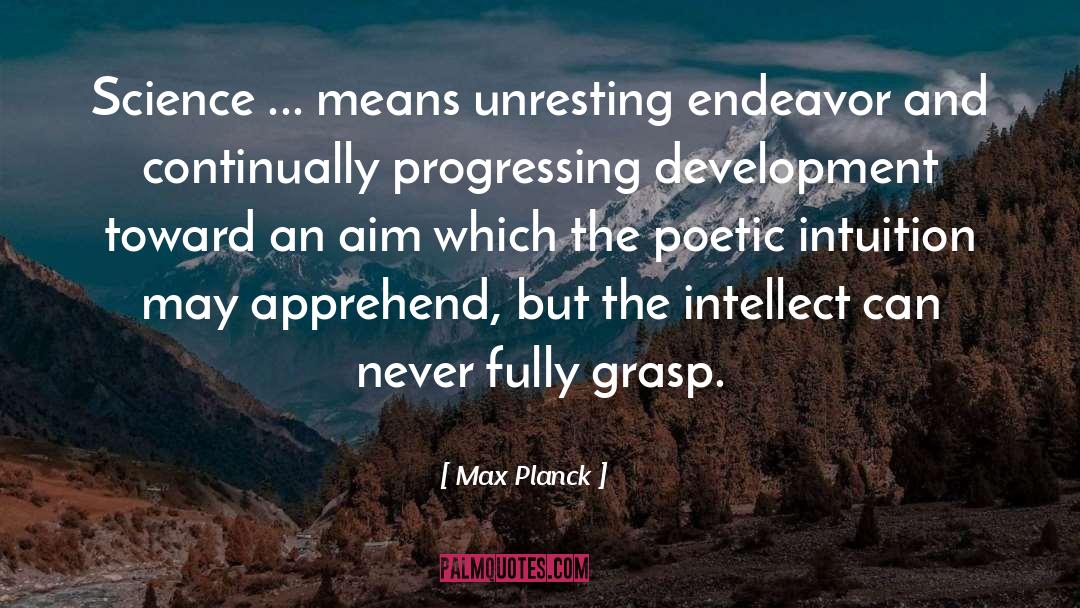 Apprehend quotes by Max Planck