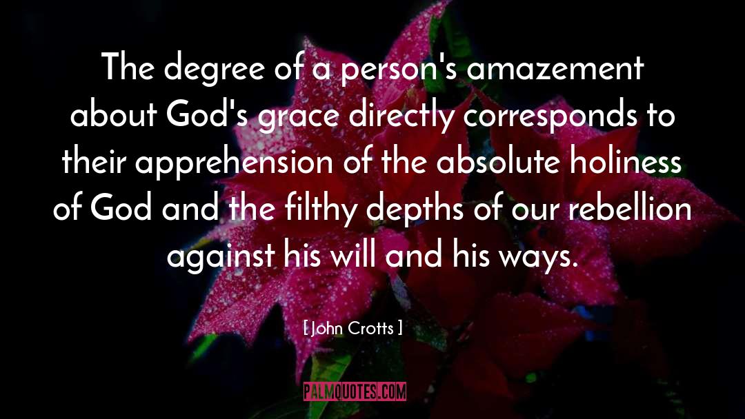 Apprehension quotes by John Crotts