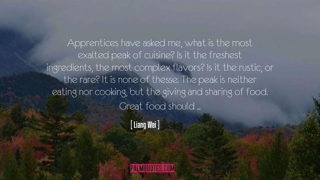 Apprentices quotes by Liang Wei