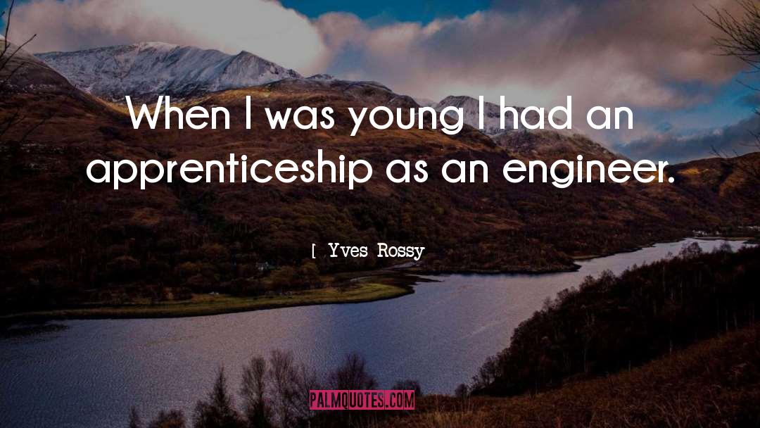 Apprenticeship quotes by Yves Rossy