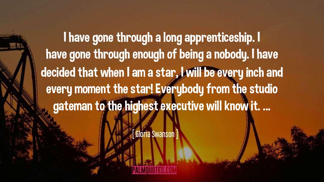 Apprenticeship quotes by Gloria Swanson