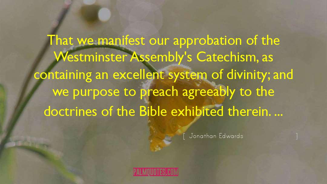 Approbation quotes by Jonathan Edwards