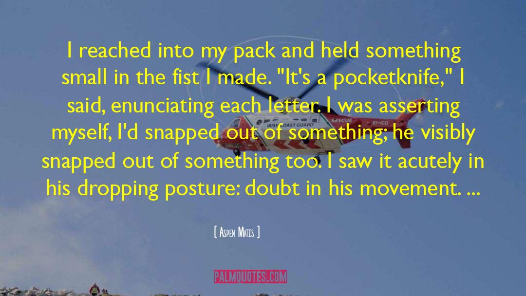 Approvable Letter quotes by Aspen Matis