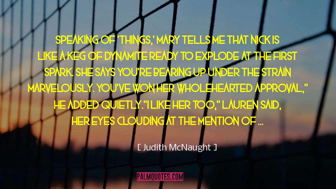 Approval Rating quotes by Judith McNaught