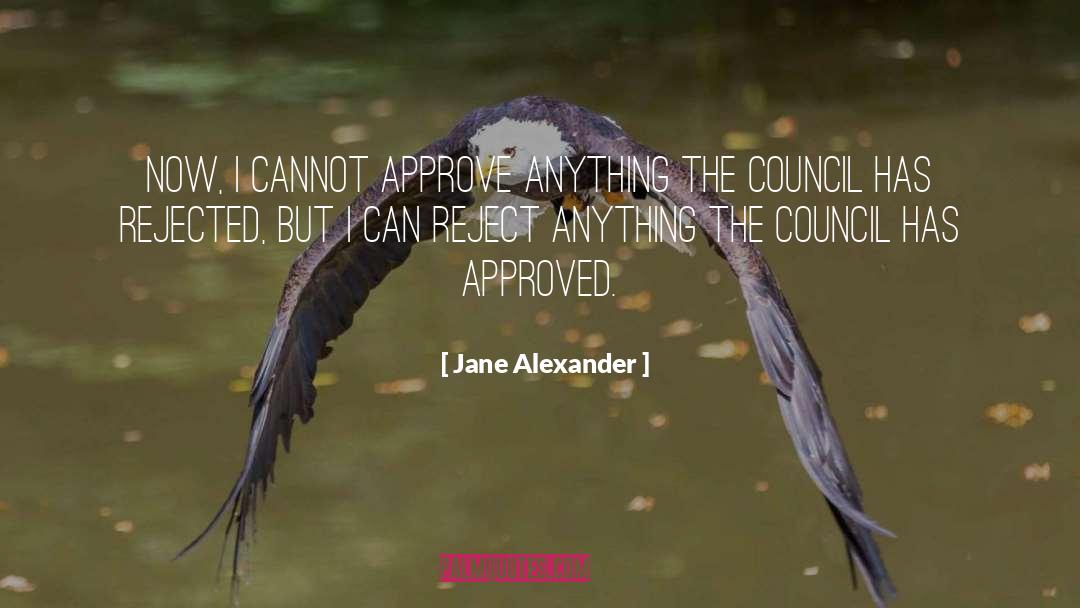 Approved quotes by Jane Alexander