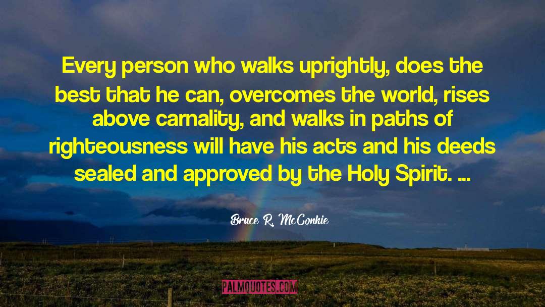 Approved quotes by Bruce R. McConkie
