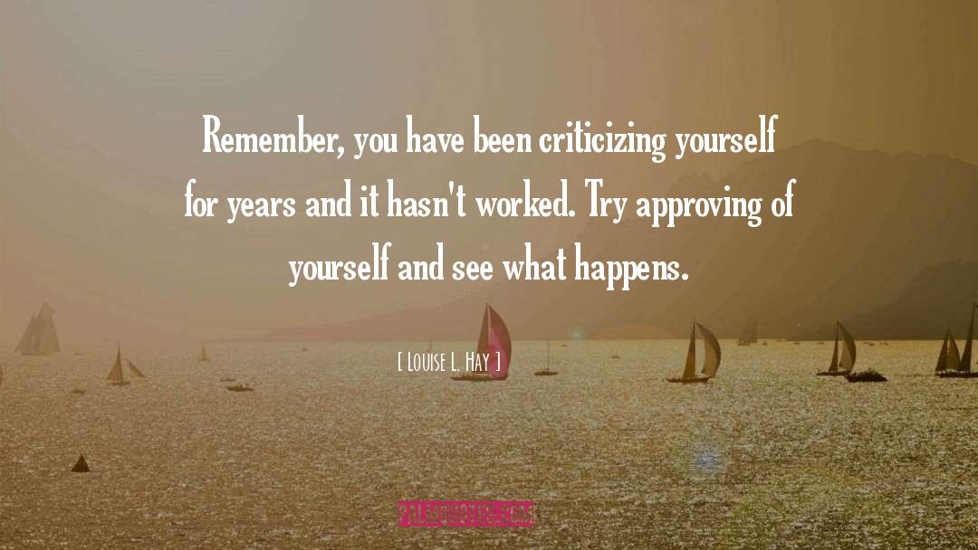 Approving quotes by Louise L. Hay